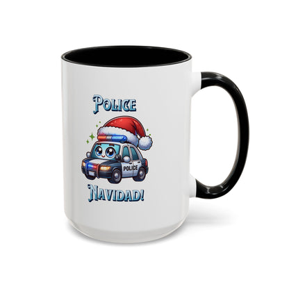 Police Navidad Coffee Mug (11, 15oz)