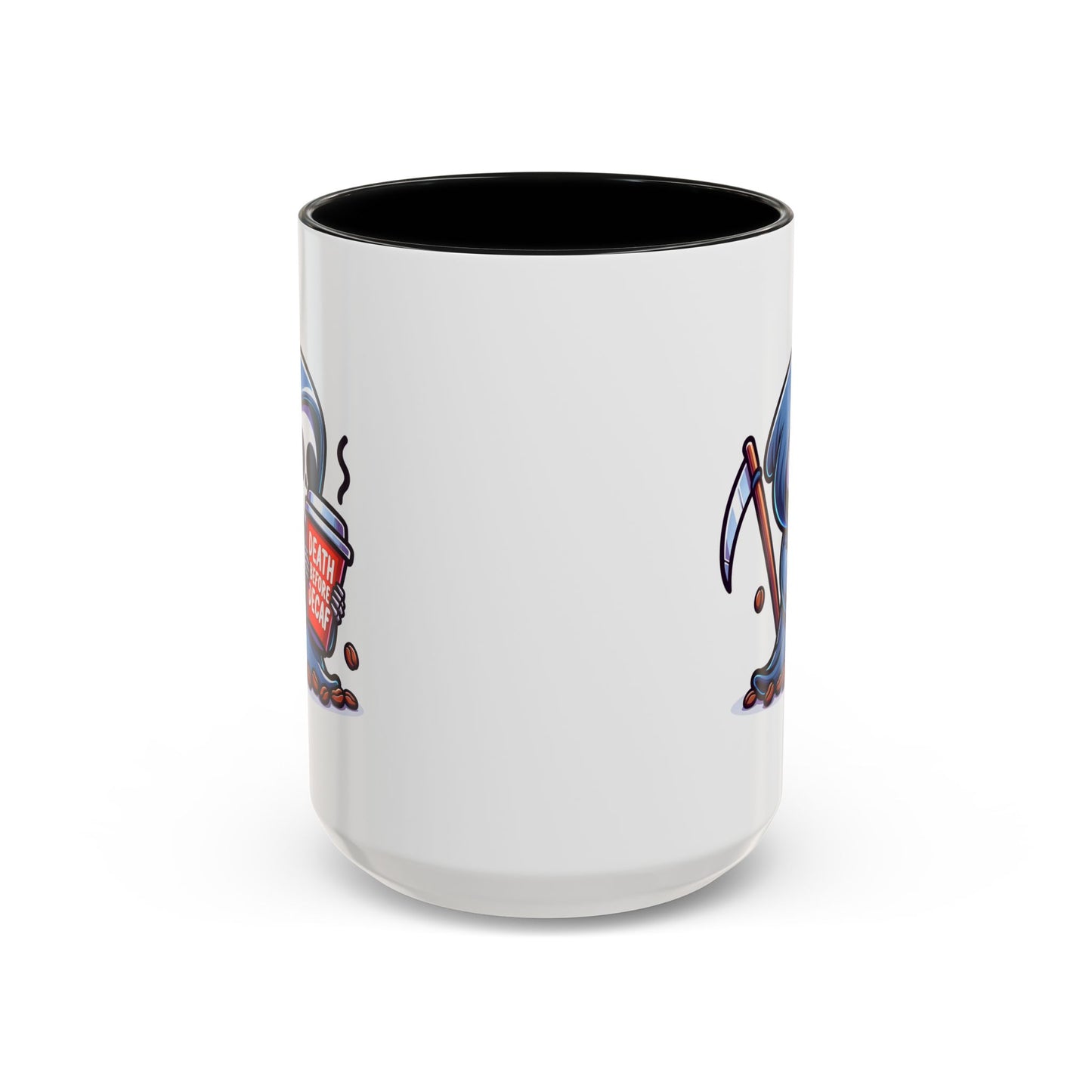 Death Before Decaf Coffee Mug