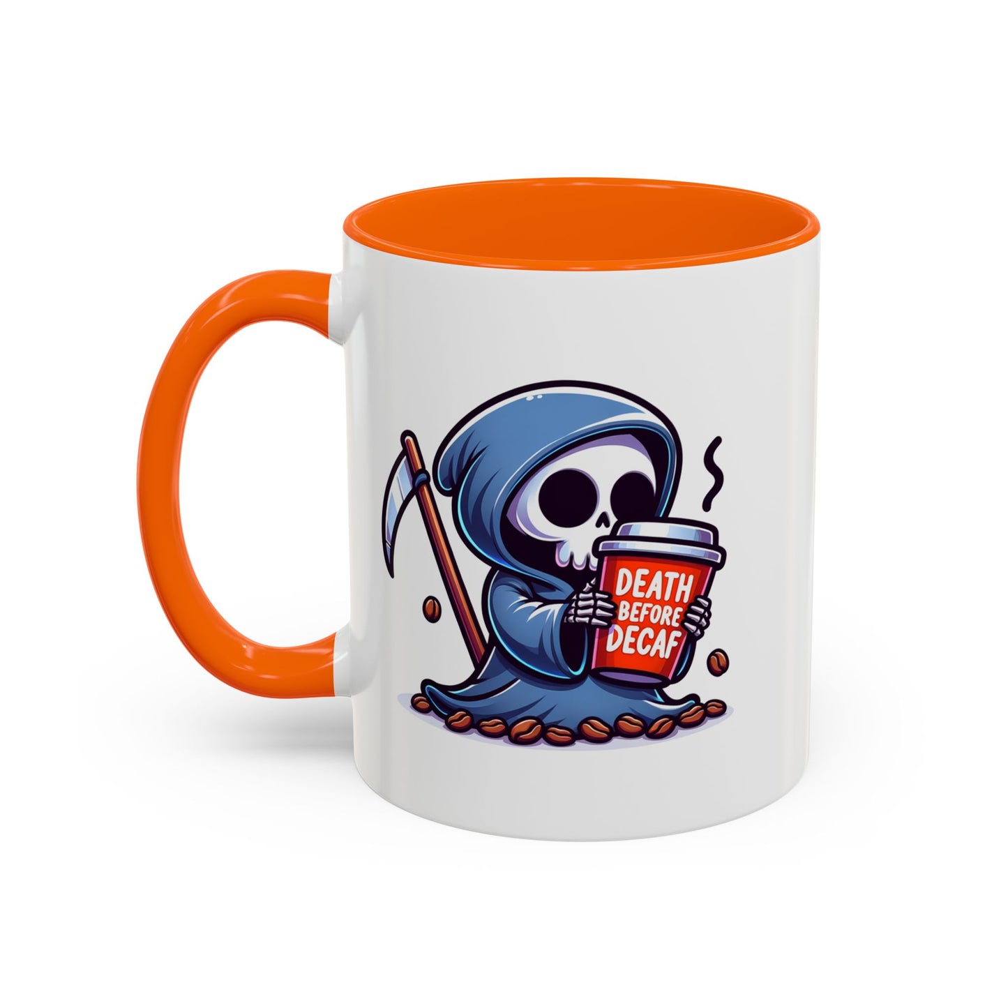Death Before Decaf Coffee Mug