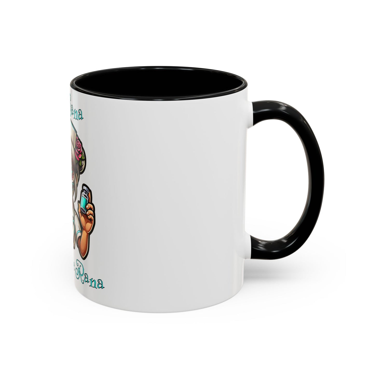 Sana Sana Colita De Rana Mug, Nurse, Boo Boo, Ouchie, Sugar Skull, Dia De Los Muertos Mug