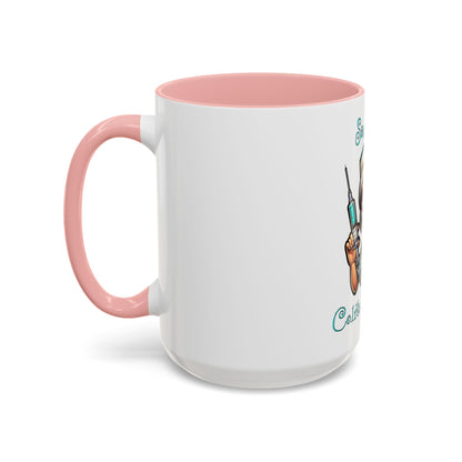 Sana Sana Colita De Rana Mug, Nurse, Boo Boo, Ouchie, Sugar Skull, Dia De Los Muertos Mug