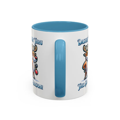 Dashing Thru This Season Coffee Mug (11, 15oz)