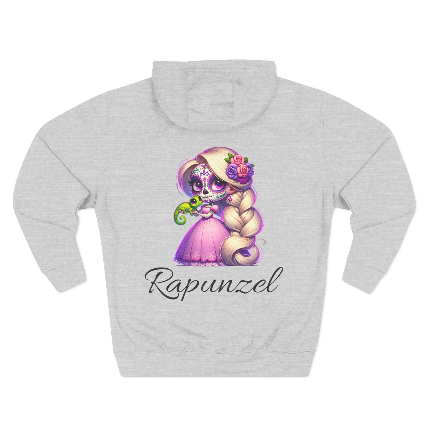 Rapunzel Illustration Hoodie | Fairy Tale Princess Graphic Pullover