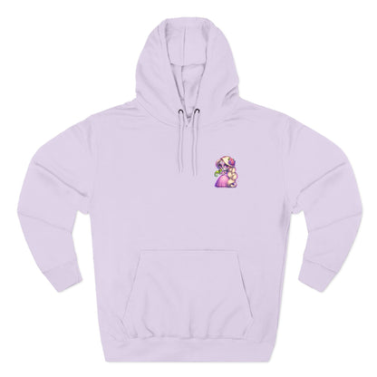 Rapunzel Illustration Hoodie | Fairy Tale Princess Graphic Pullover