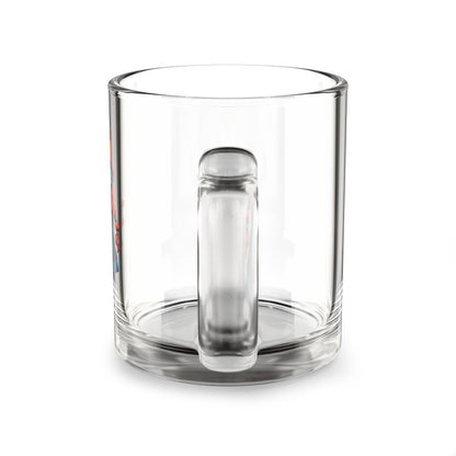 Anna Charming Glass Mug with Whimsical Design, Perfect Gift for Tea Lovers, Unique Coffee Mug for Celebrations, Drinkware for All Occasions