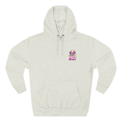 Rapunzel Illustration Hoodie | Fairy Tale Princess Graphic Pullover
