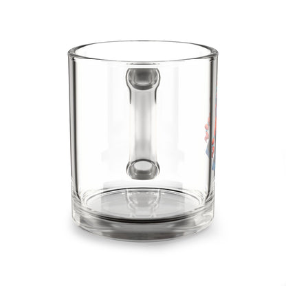 Anna Charming Glass Mug with Whimsical Design, Perfect Gift for Tea Lovers, Unique Coffee Mug for Celebrations, Drinkware for All Occasions