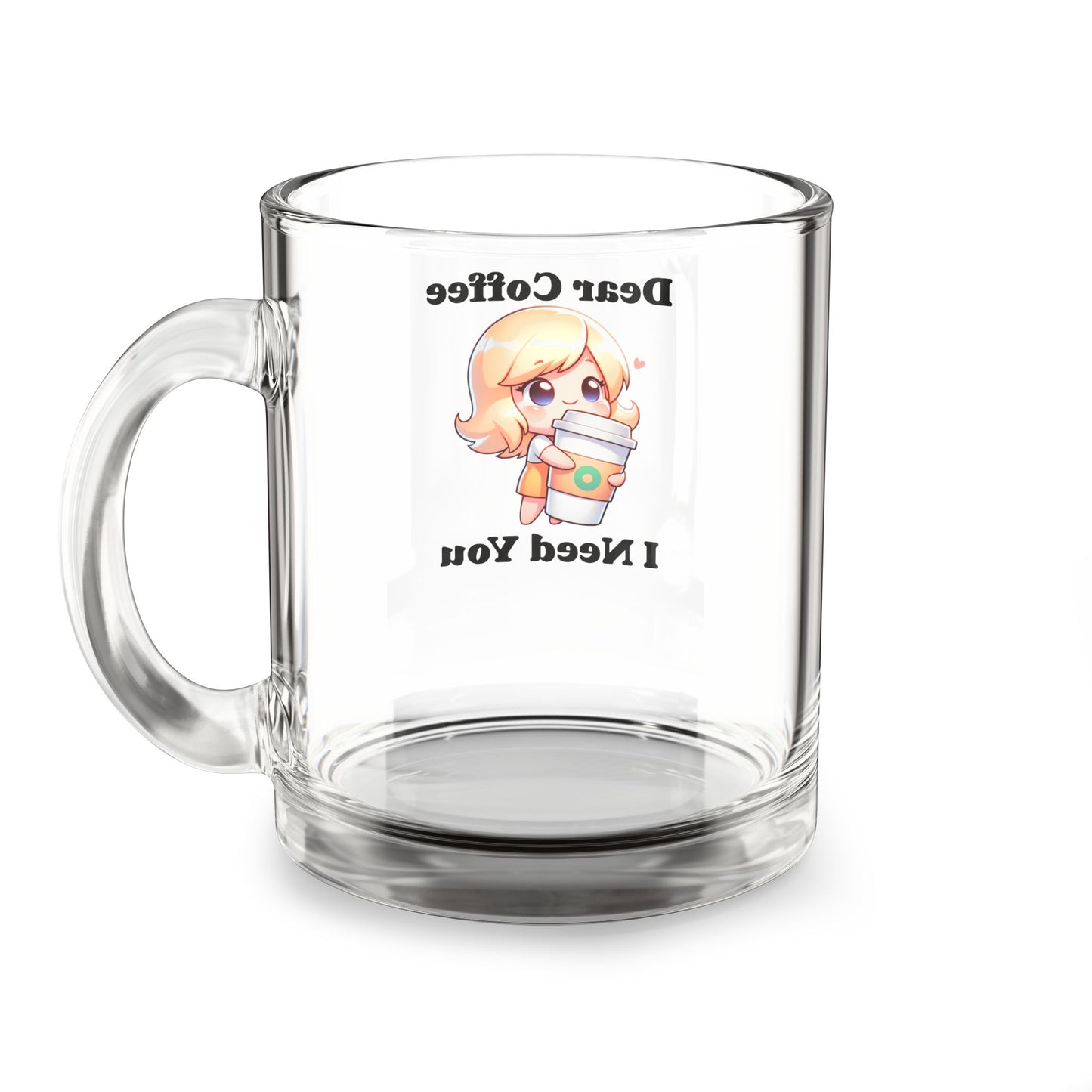 Dear Coffee, I Need You Mug with Cute Design - Perfect Gift for Coffee Lovers, Personalized Mug, Office Mug, Cute Drinkware, Funny Mug