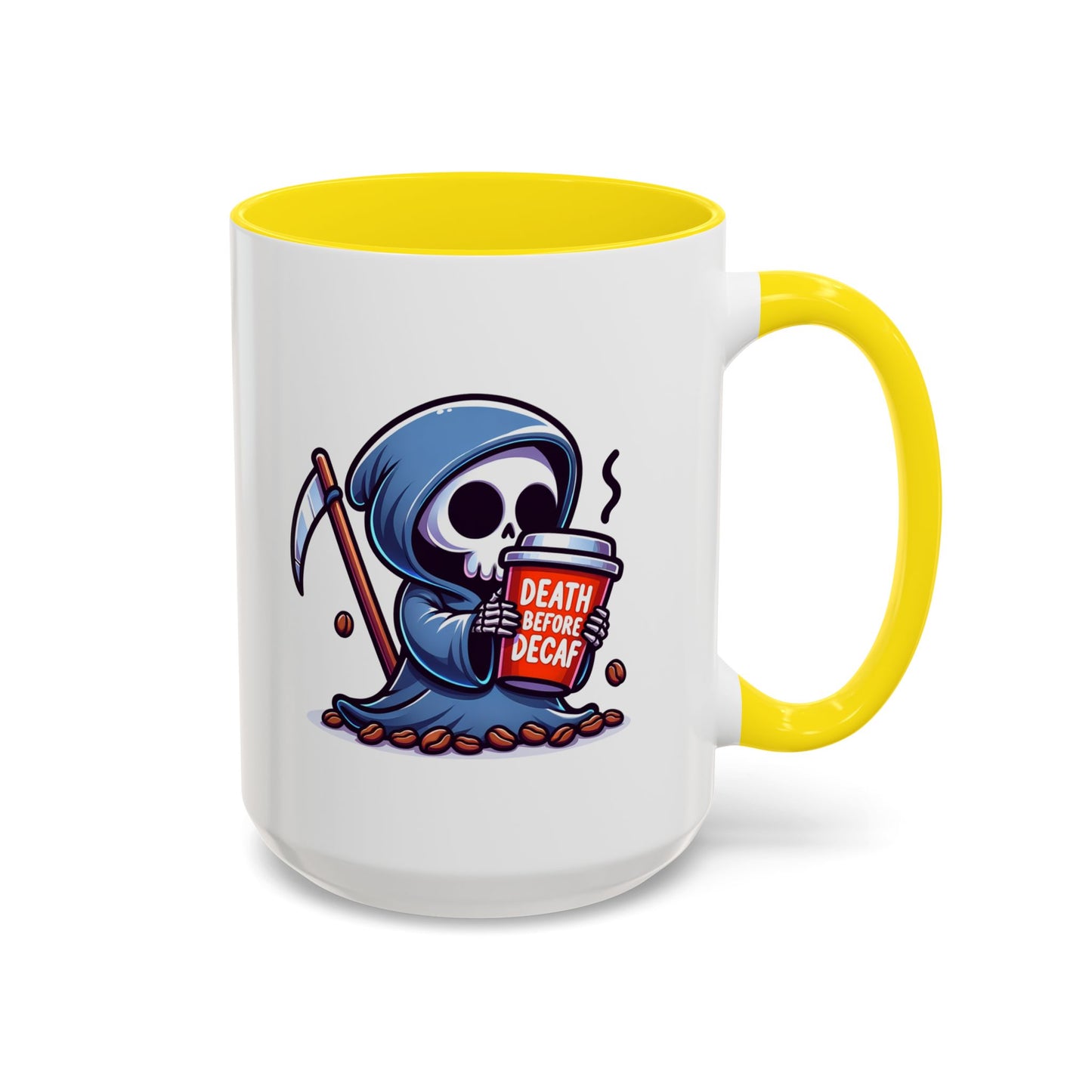 Death Before Decaf Coffee Mug