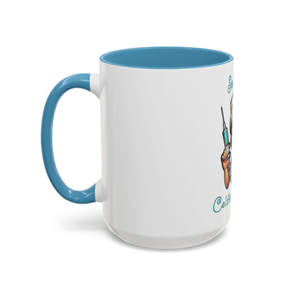 Sana Sana Colita De Rana Mug, Nurse, Boo Boo, Ouchie, Sugar Skull, Dia De Los Muertos Mug
