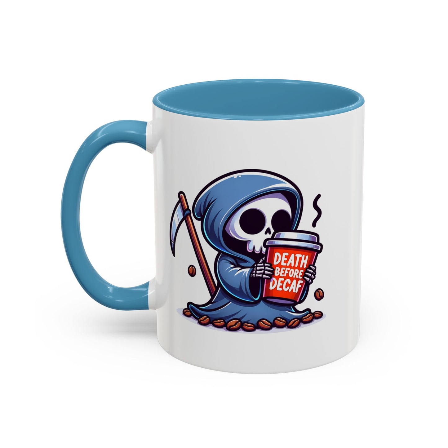 Death Before Decaf Coffee Mug