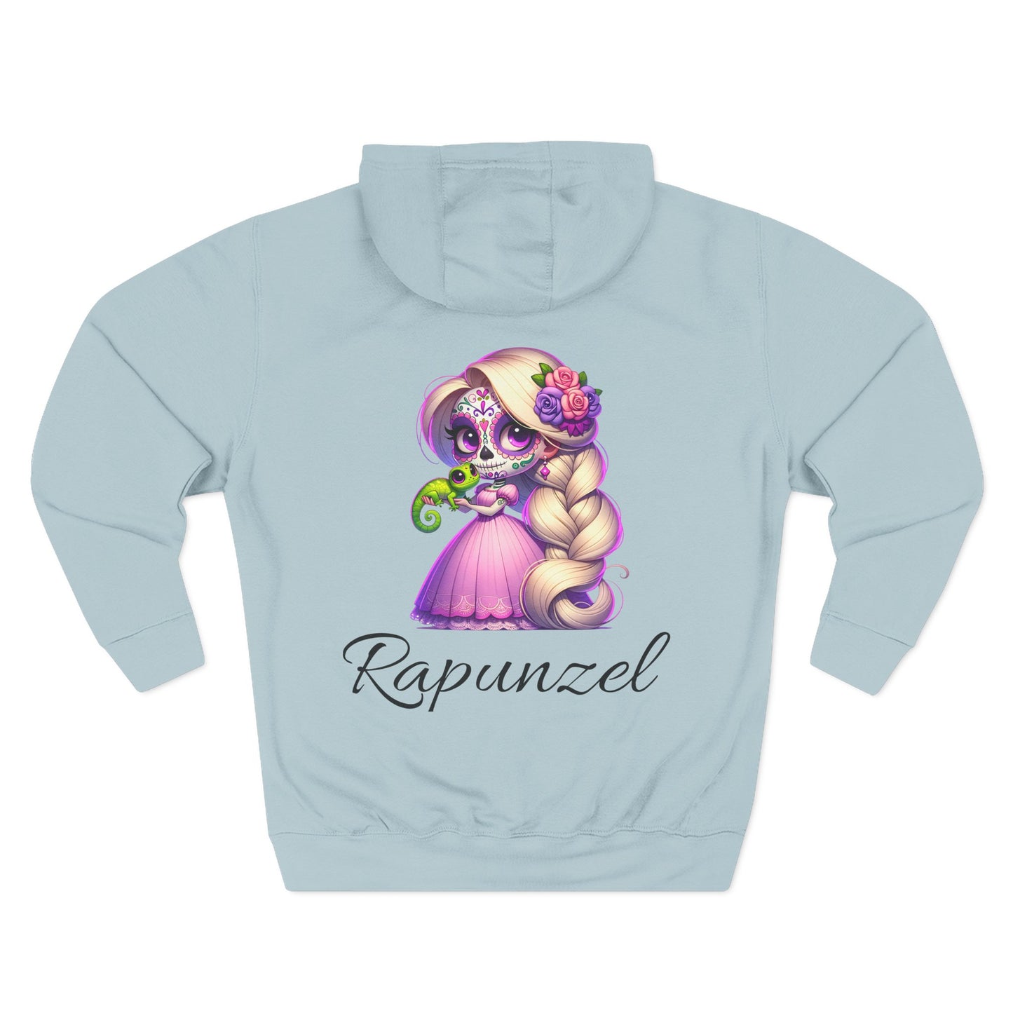 Rapunzel Illustration Hoodie | Fairy Tale Princess Graphic Pullover
