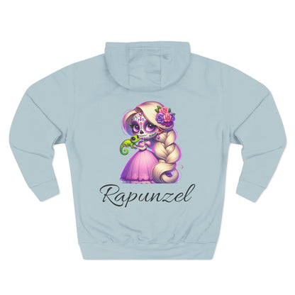 Rapunzel Illustration Hoodie | Fairy Tale Princess Graphic Pullover