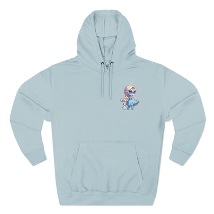 Frozen Elsa Character Fleece Hoodie | Cozy Halloween Sweater, Gifts for Kids, Fall Fashion, Spooky Season Apparel