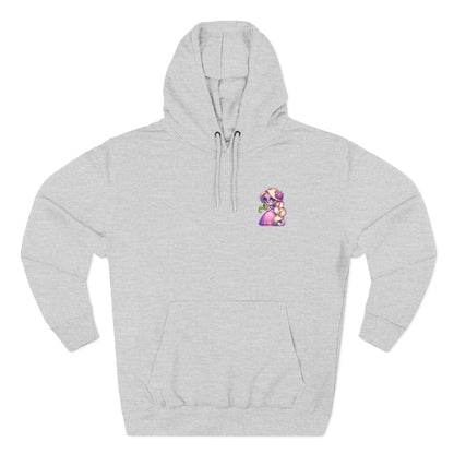 Rapunzel Illustration Hoodie | Fairy Tale Princess Graphic Pullover